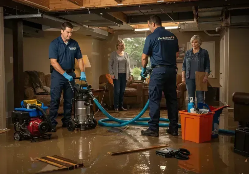 Basement Water Extraction and Removal Techniques process in Mackinac County, MI